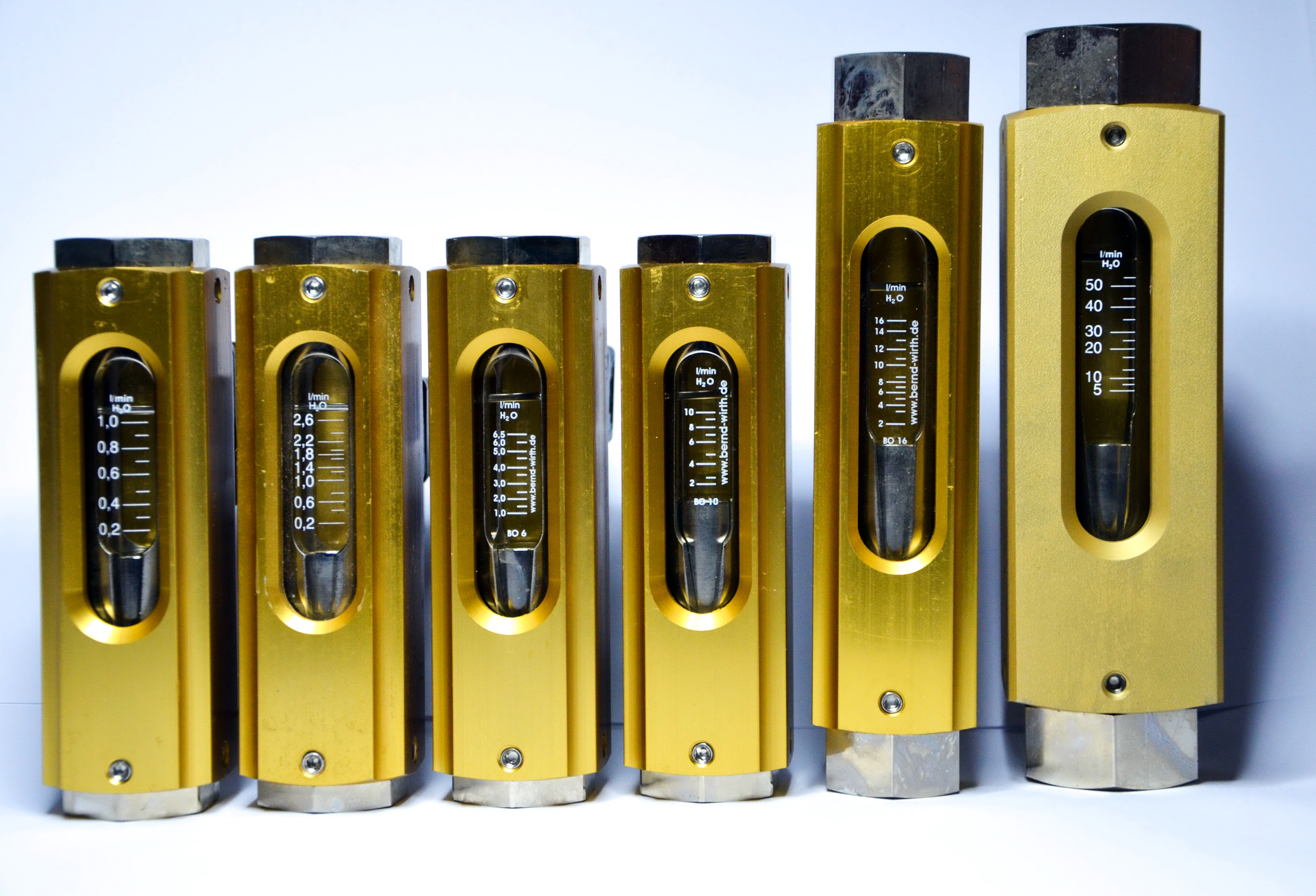 Flow monitor BO with an additional optical indicator