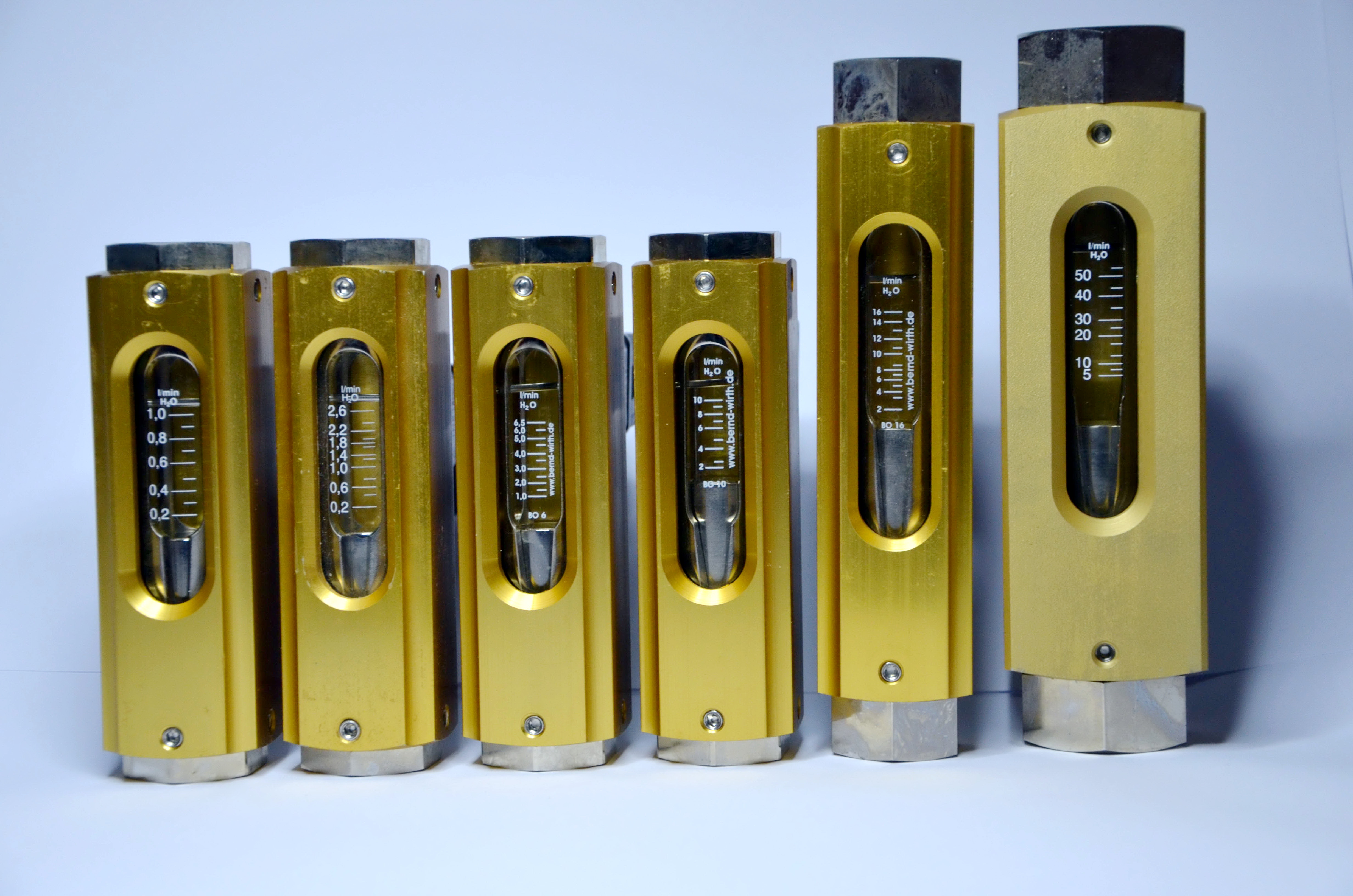 Flow monitor BO with an additional optical indicator